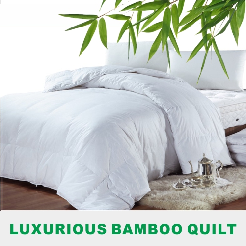 Luxurious Natural Bamboo Fiber All Seasons Quilt/Doona/Duvet S/D/Q/K/SK